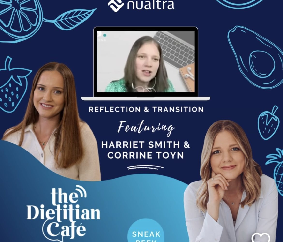 The Dietitian Cafe transition episode with Corrine and Harriet