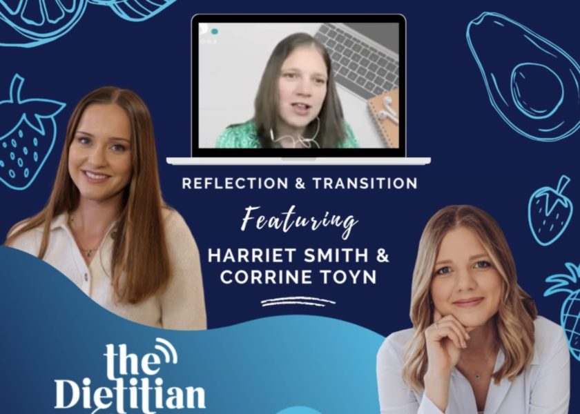 The Dietitian Cafe transition episode with Corrine and Harriet